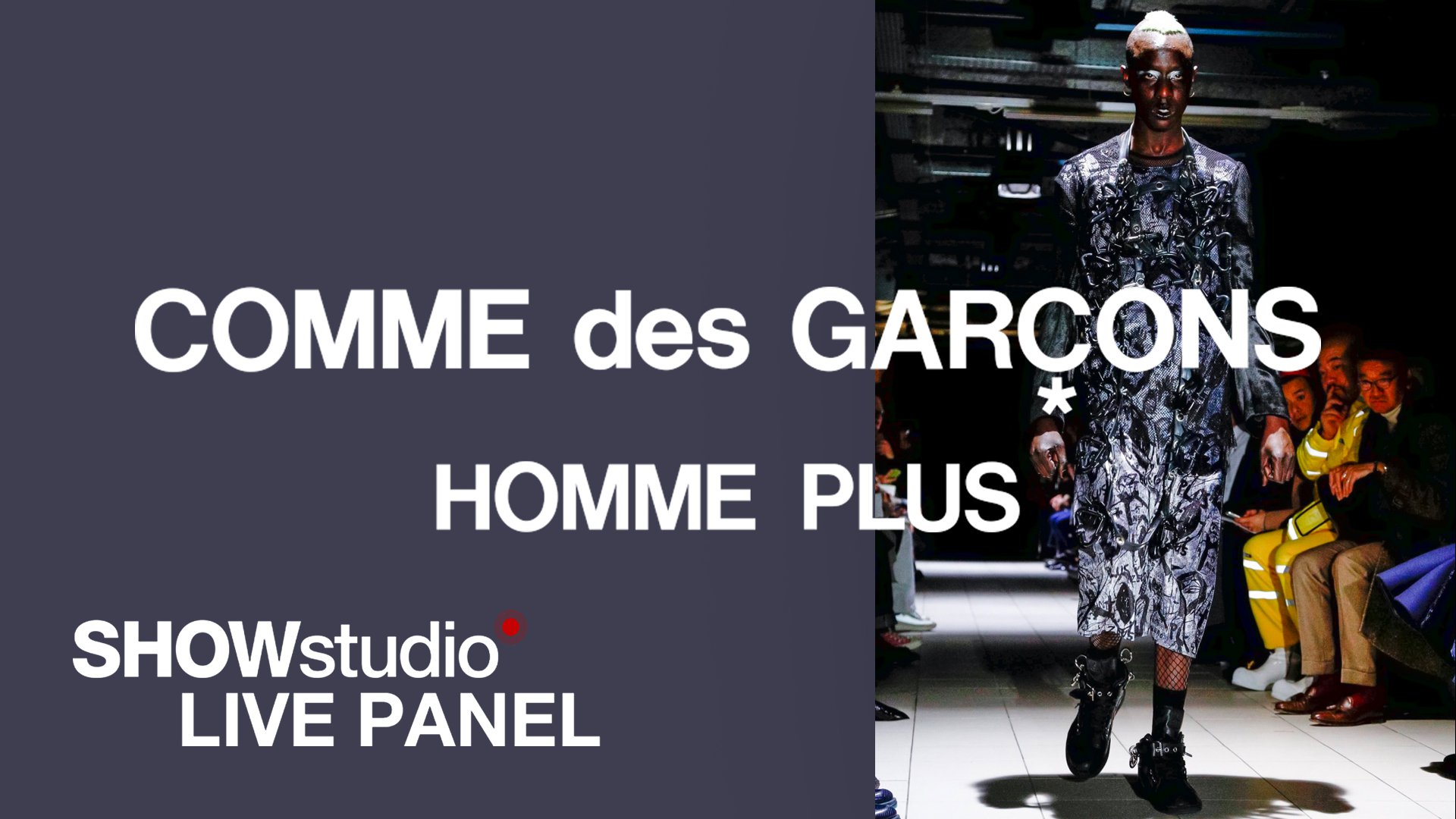 Fashion Illustration: Comme des Garçons Homme Plus A/W 19 | SHOWstudio