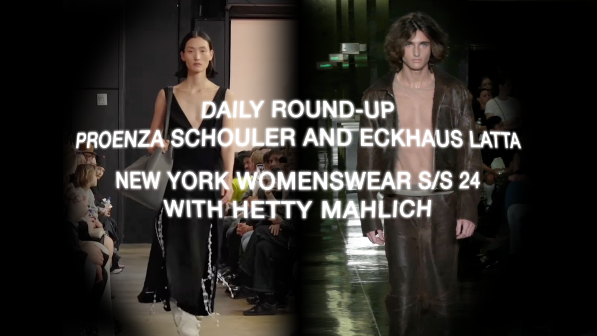 Live Review Proenza Schouler S S 24 Womenswear SHOWstudio