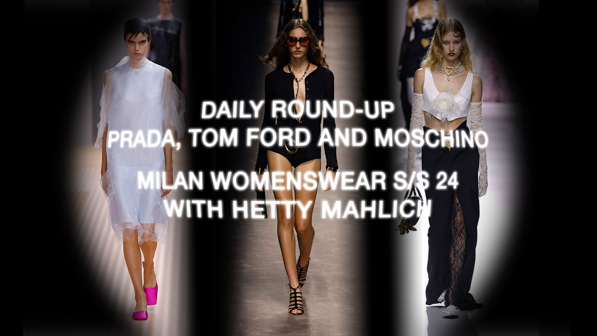 Moschino show discount review