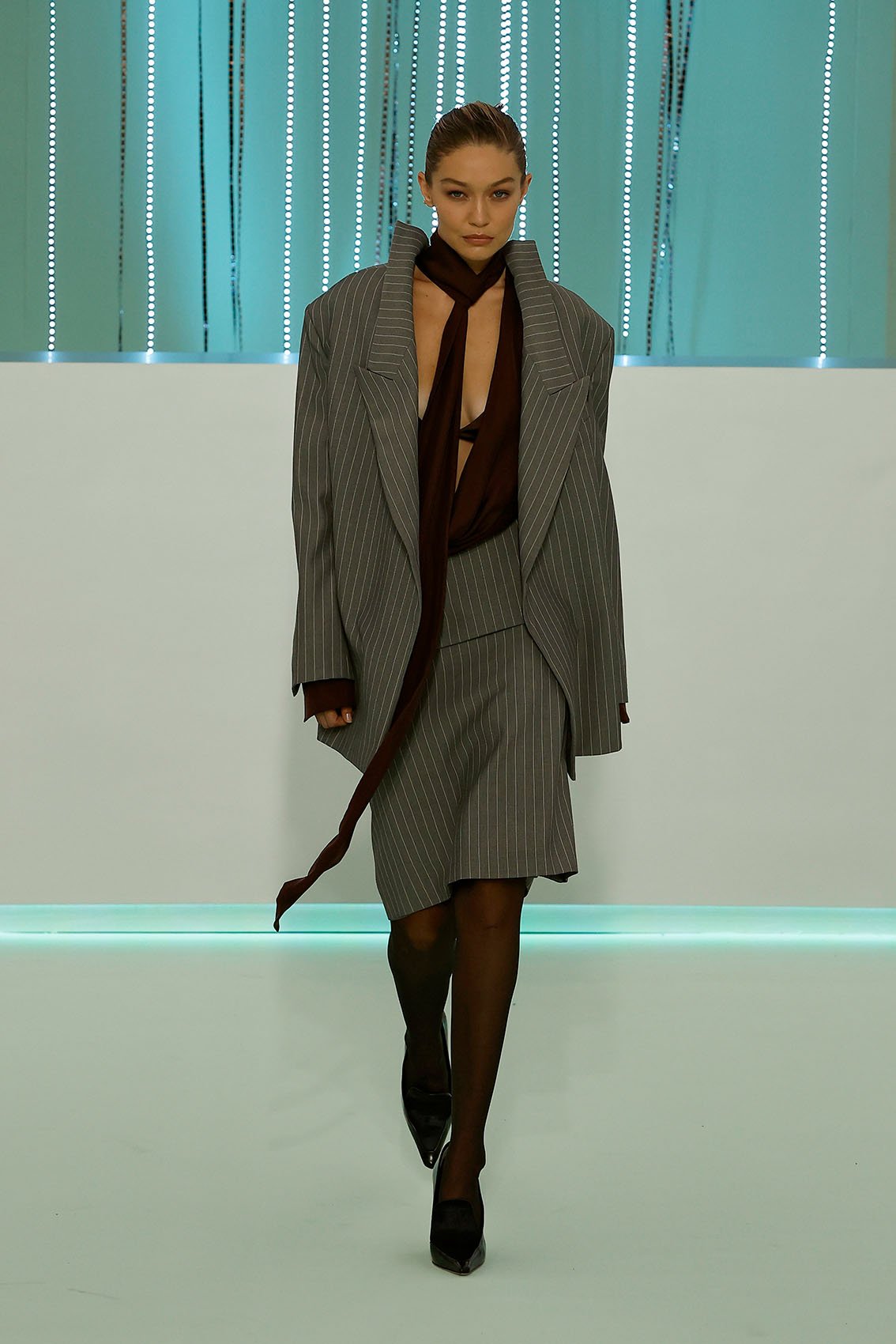 【美品】HUGO BOSS Runway Edition ドレス　M相当 Boss S/S 24 | SHOWstudio