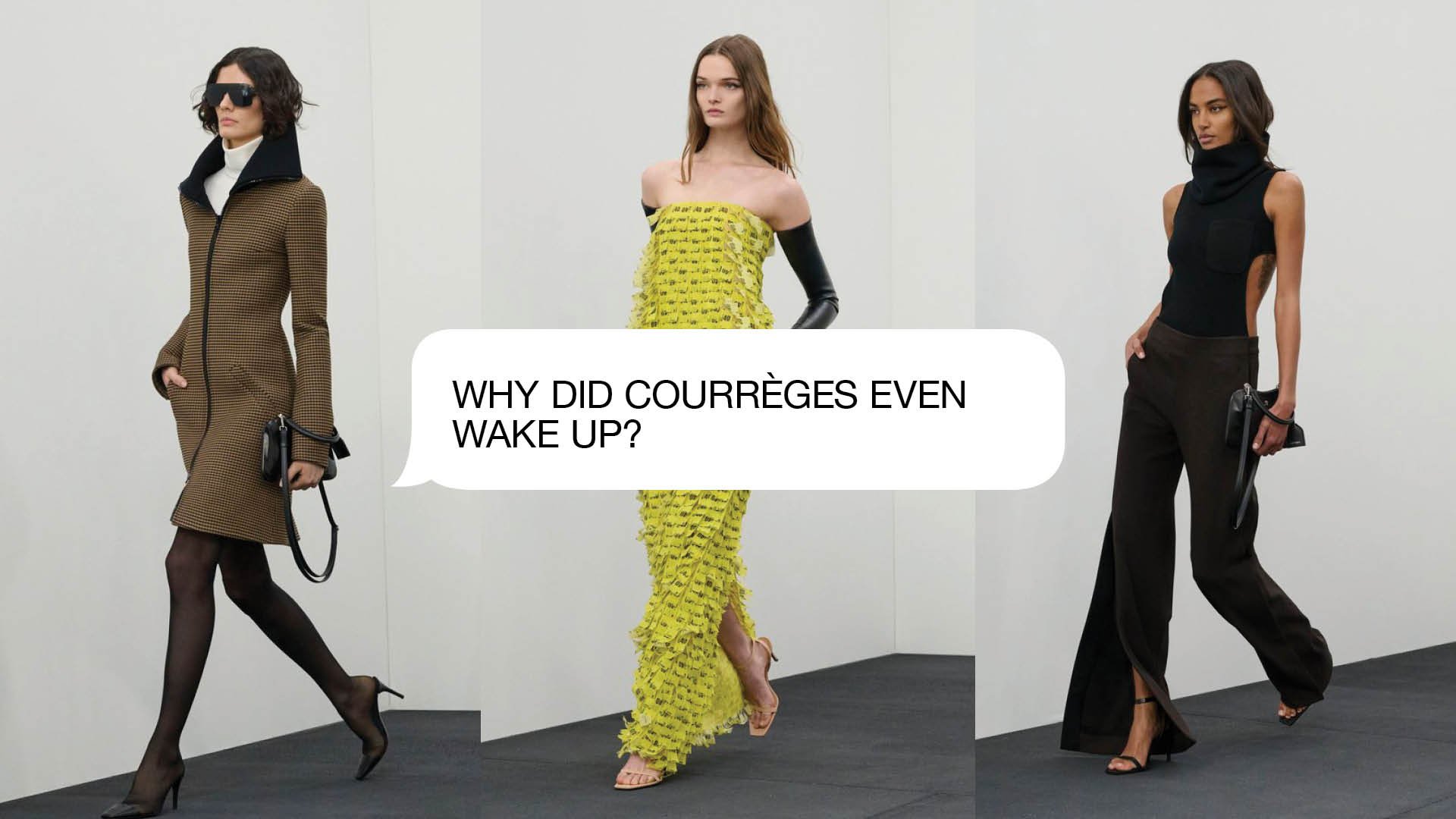 Press Release: Courrèges A/W 26 Womenswear | SHOWstudio