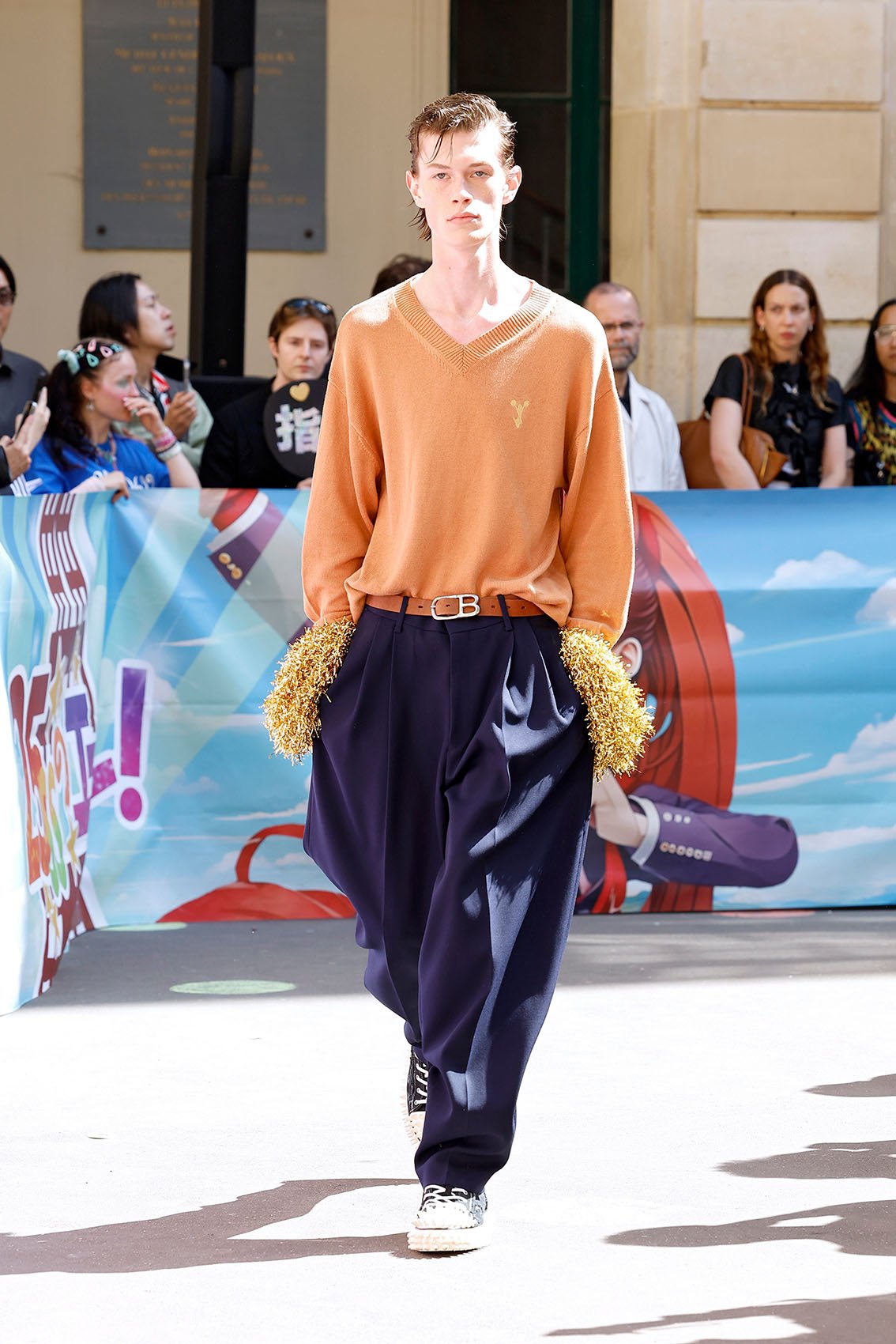ぼ*い様 doublet 25ss doublet - doublet 25SSダブレットフーディー ANIME PRINT