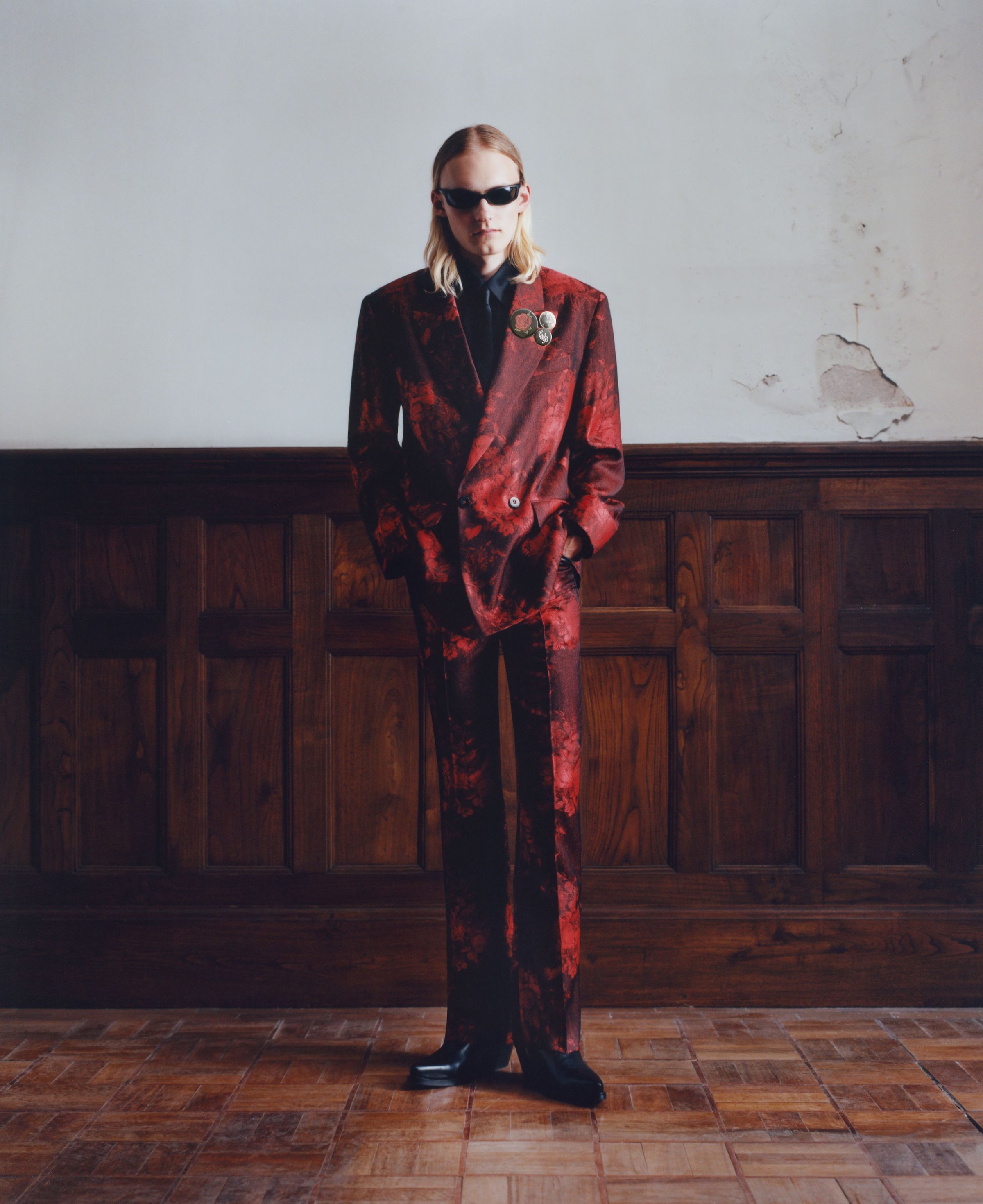 ERNEST W. BAKER 22SS ニットポロ ERNEST W. BAKER 22SS ニットポロ