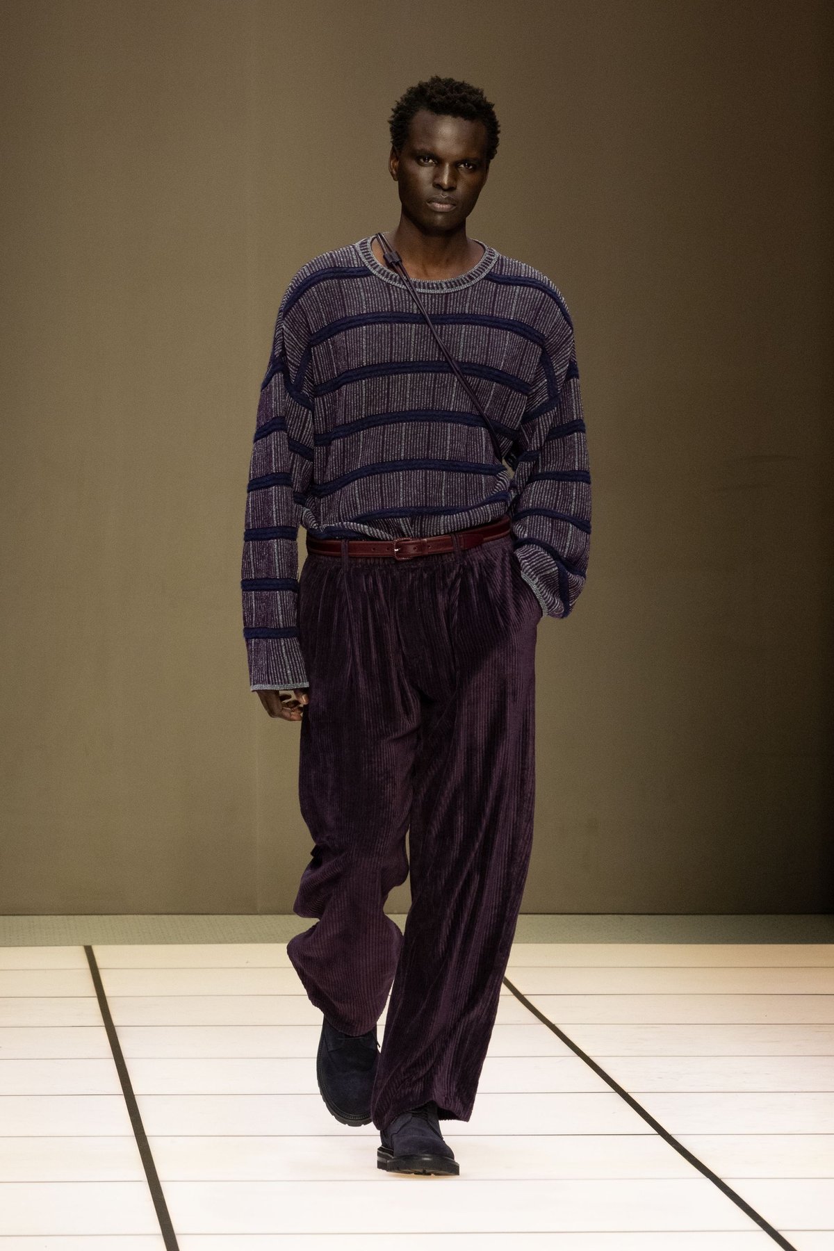 Catwalk Imagery: Giorgio Armani A/W 26 Menswear | SHOWstudio
