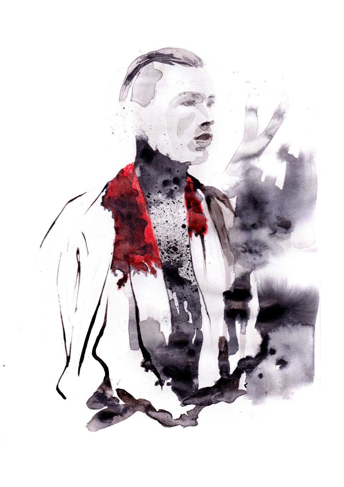 Fashion Illustration: Haider Ackerman S/S 17 Menswear | SHOWstudio