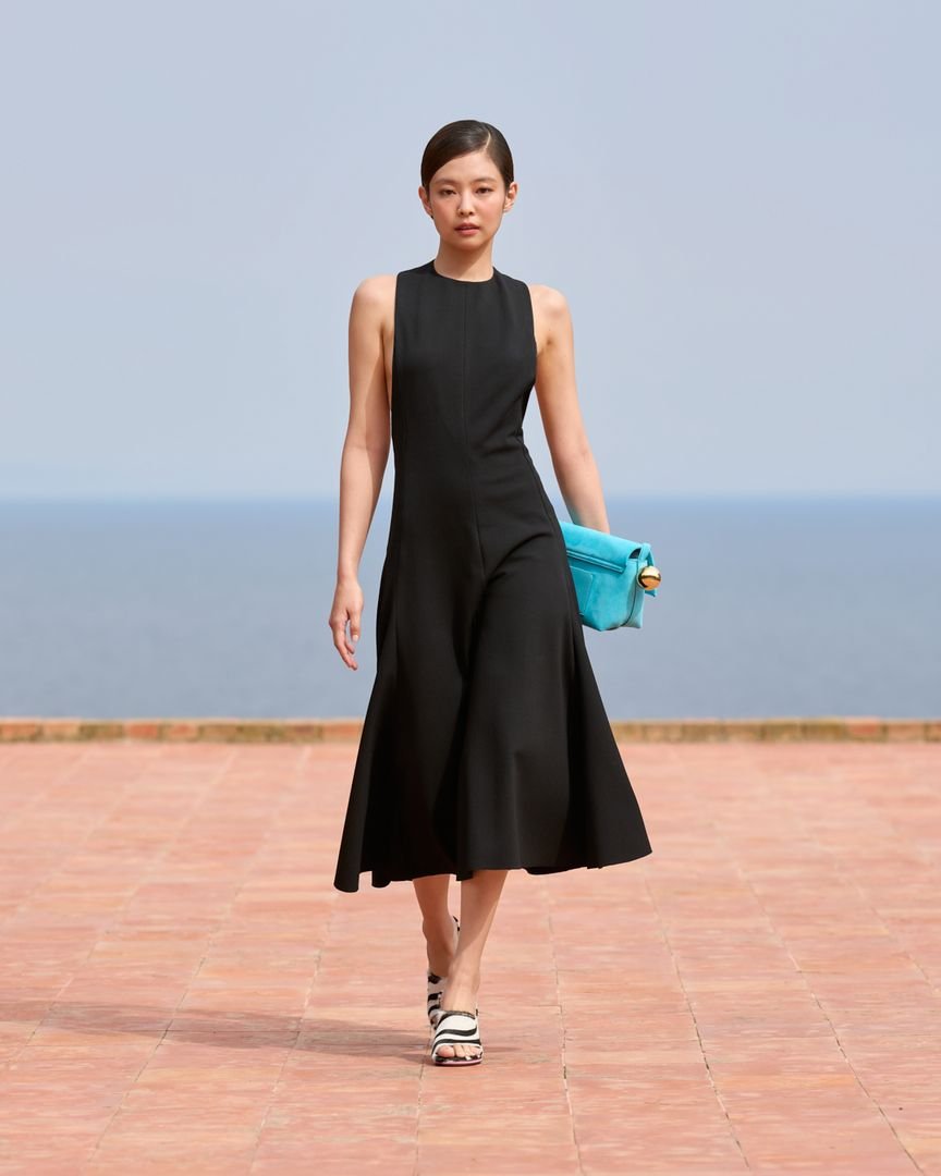 サングラス JACQUEMUS SS25 CROISIEREBLACK/GOLD/GREY (JAC60C1SUN 000) Jacquemus Croisiere JAC60 C1 | Sunglasses | Vytria Eyewear