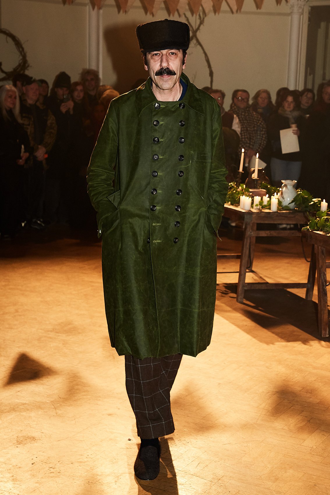 JOHN ALEXANDER SKELTON シルクストール John Alexander Skelton Men's