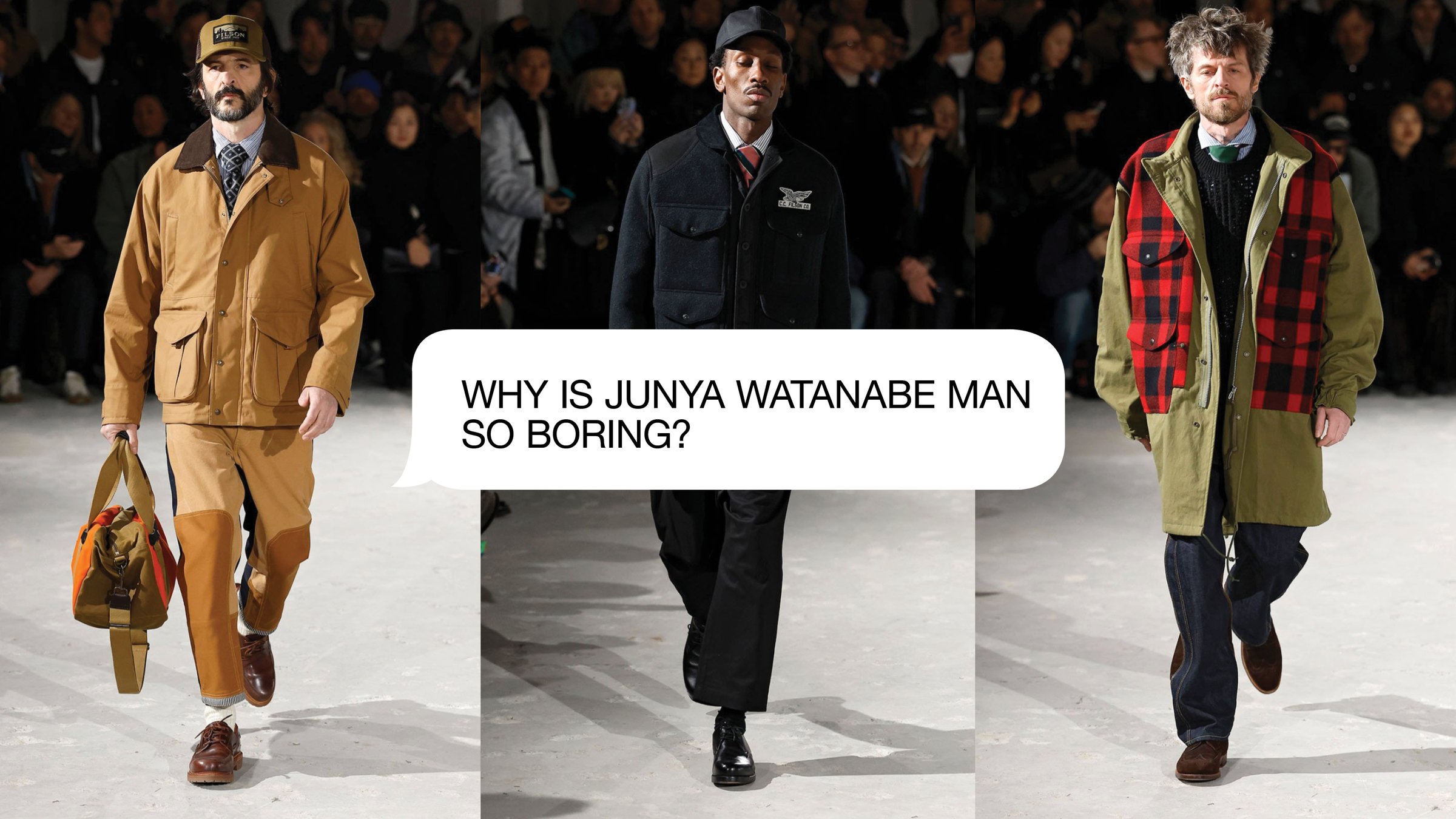 Live Review: Junya Watanabe Man A/W 25 | SHOWstudio