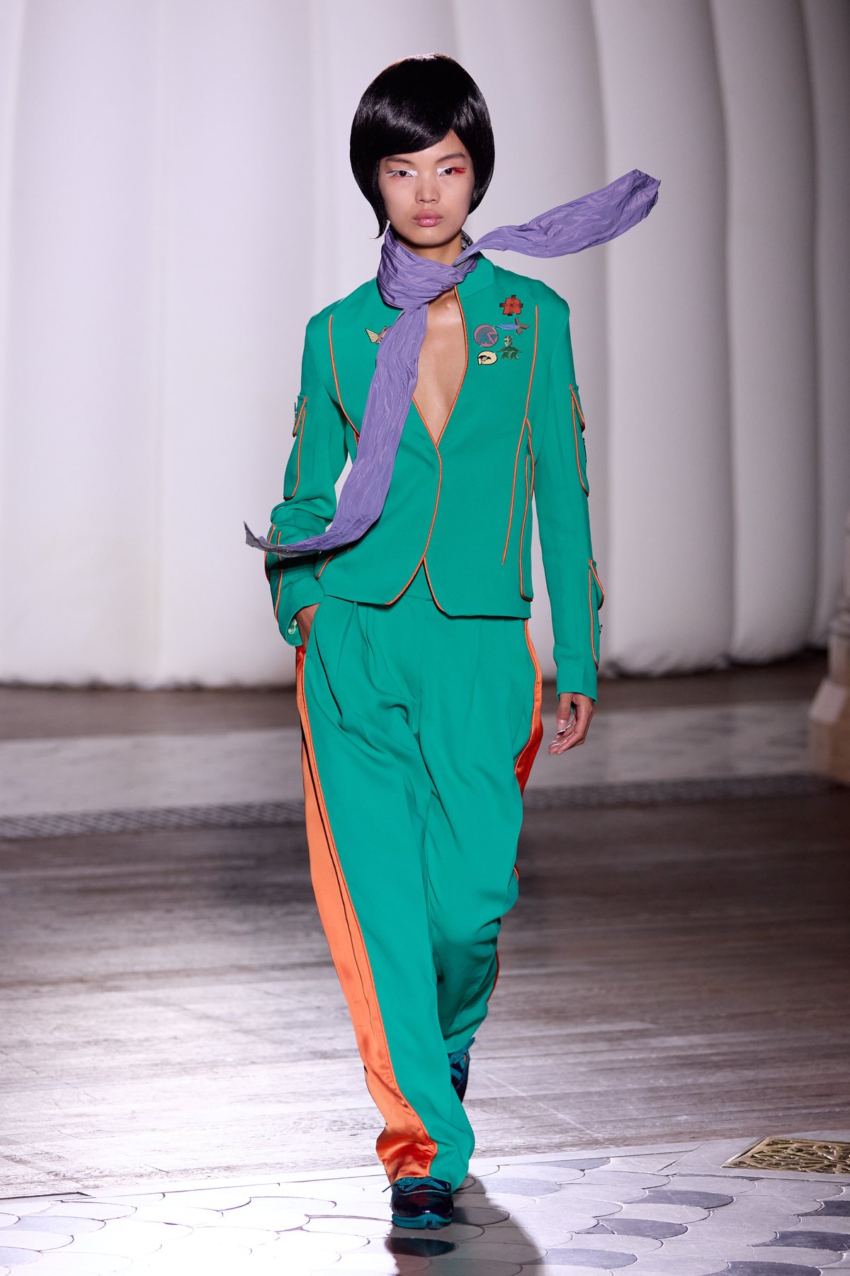 【関税込み】Kiko Kostadinov ブローチ Kiko_Kostadinov_ss25_runway_pr