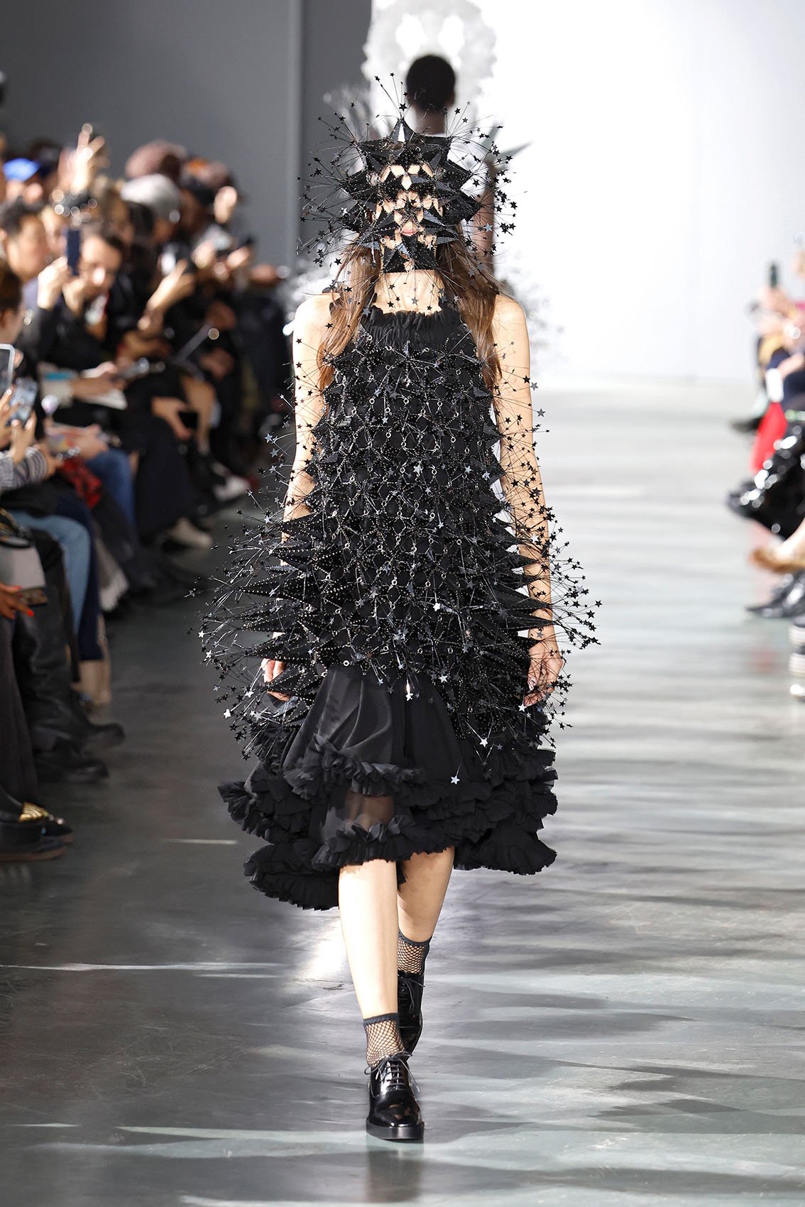 noir kei ninomiya ギャザー テーラードジャケット S ウール noir kei ninomiya（ノワールケイニノミヤ）テーラード