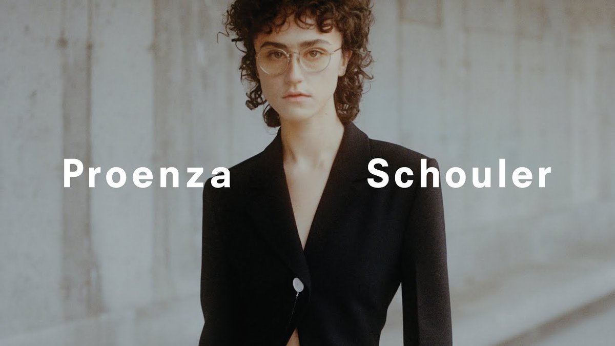 Collection Video Proenza Schouler A W 21 Womenswear SHOWstudio