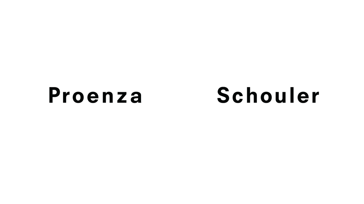 Press Release Proenza Schouler A W 24 Womenswear SHOWstudio