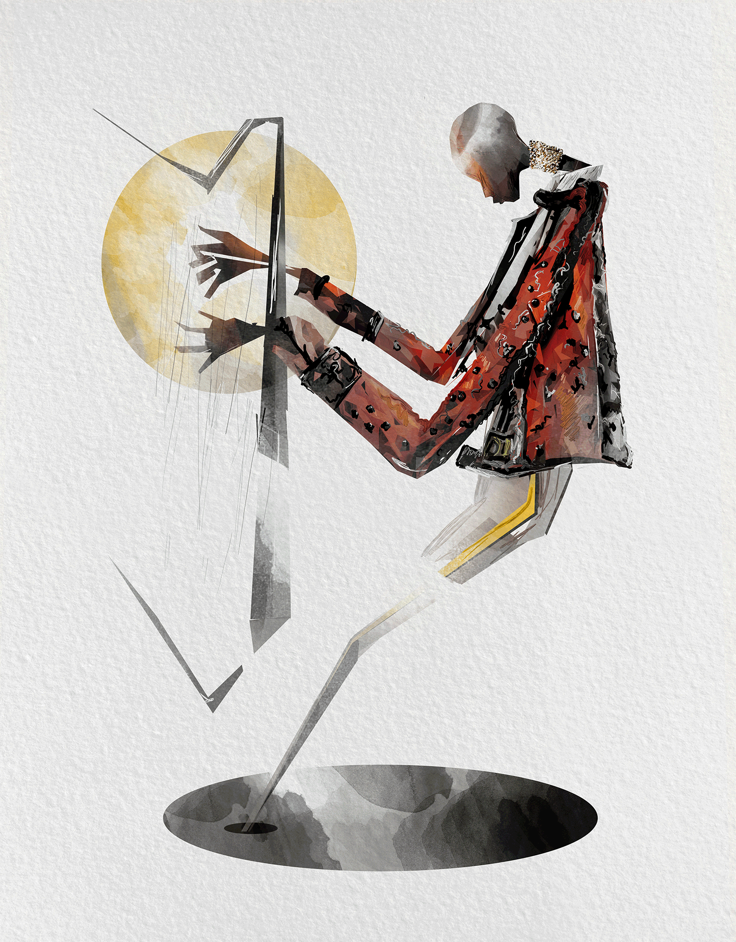 Fashion Illustration: Diesel A/W 23 Womenswear | SHOWstudio