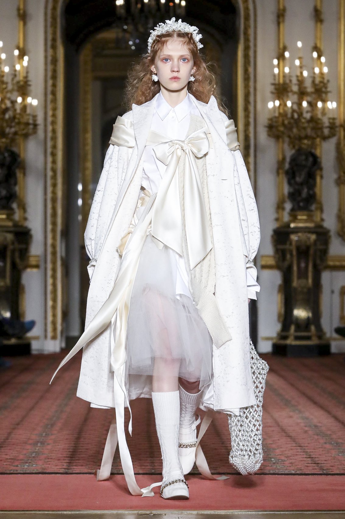 SIMONE ROCHA Crystal-embellished stretch-jersey top | NET-A