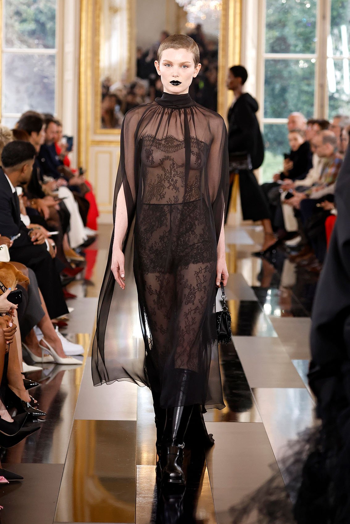 GIANNI VALENTINO フライトキャップ　着画あり GIANNI VALENTINO フライトキャップ着画あり