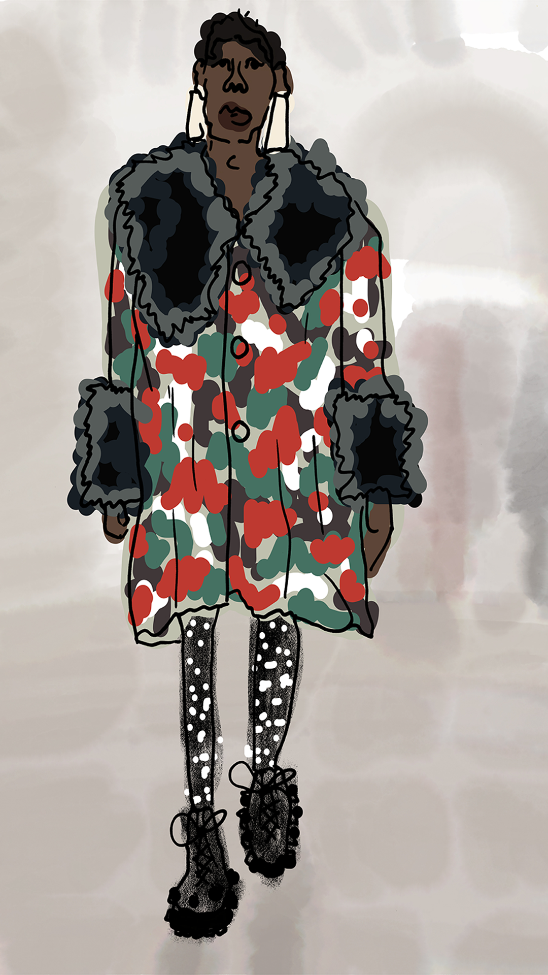 Fashion Illustration: Walter Van Beirendonck S/S 26 Menswear