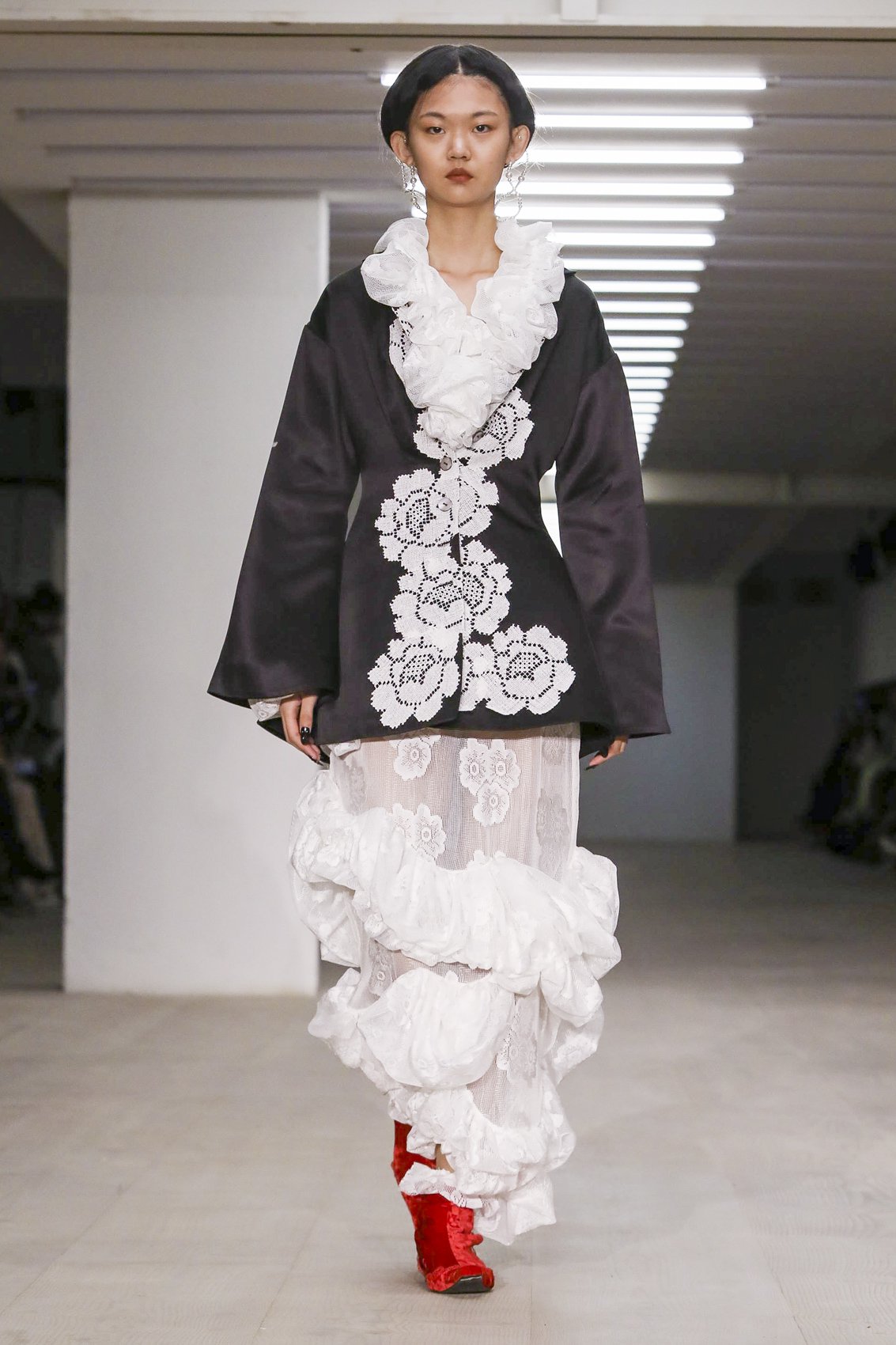 yuhan wang ロングスカート　20aw yuhan wang ロングスカート20aw