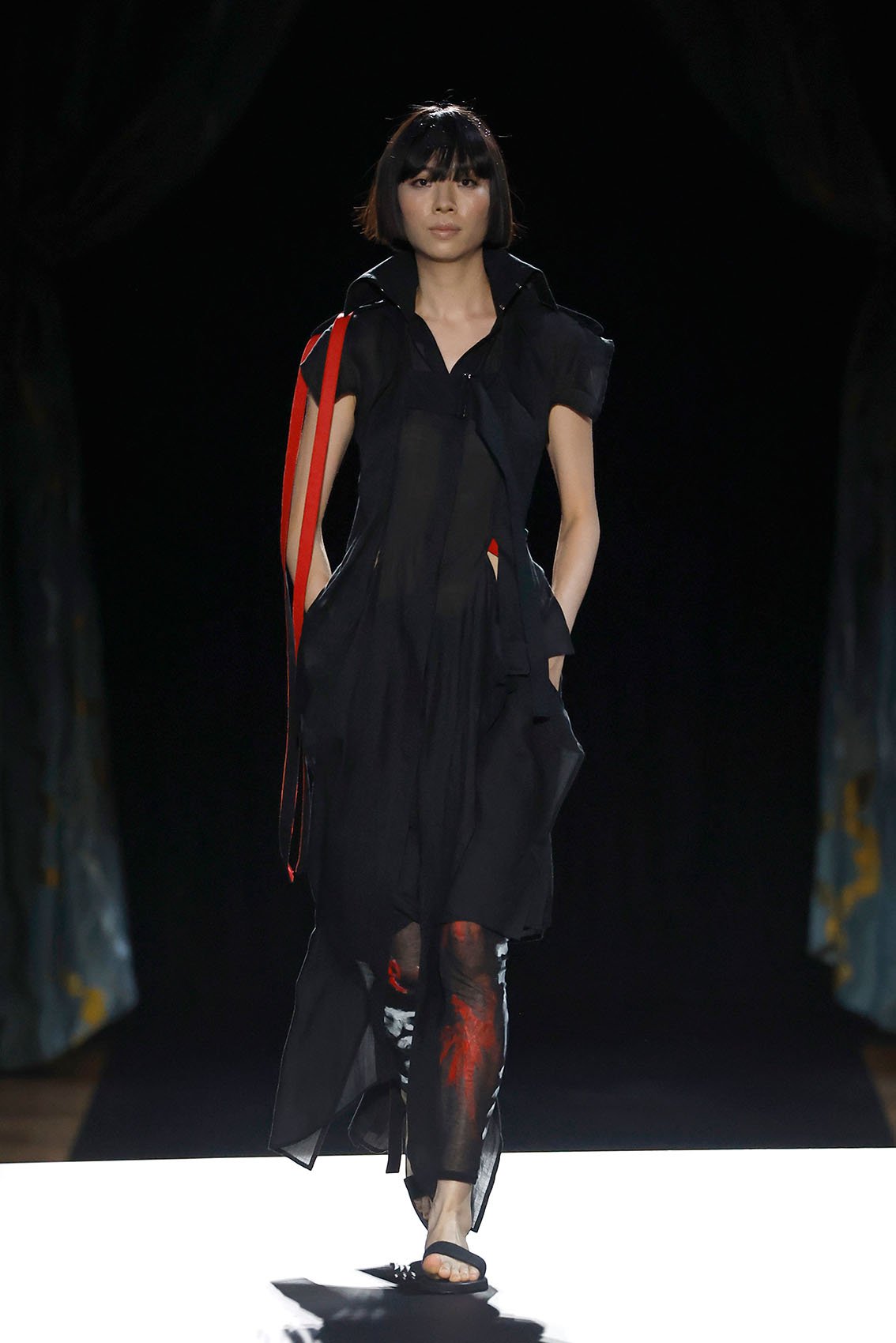 Runway Show: Yohji Yamamoto S/S 25 Womenswear | SHOWstudio