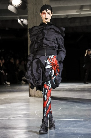 ジャケット・アウター Yohji Yamamoto 2018-19AW DRAPE DRESS Yohji Yamamoto RTW Fall 2018