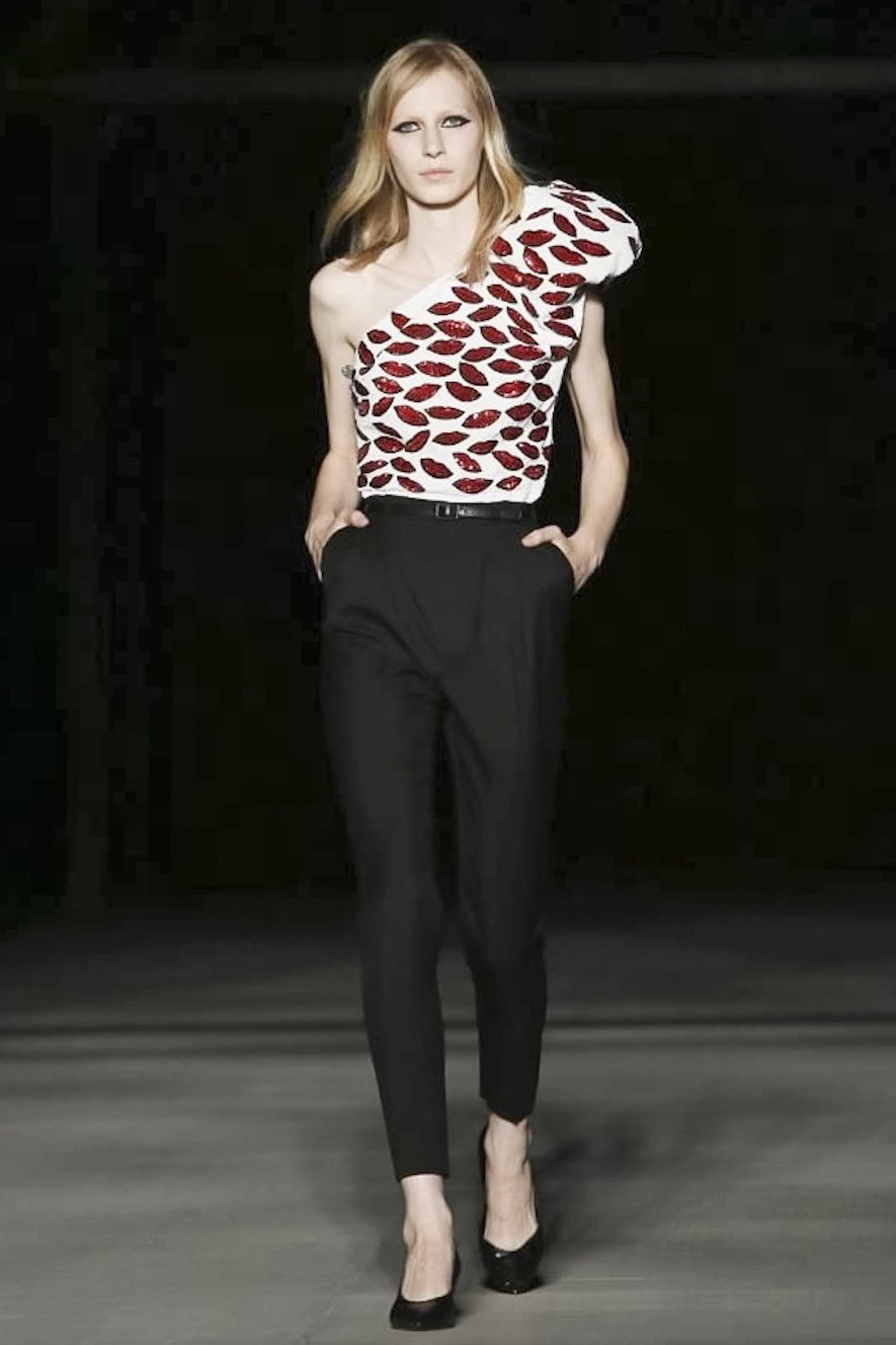Saint Laurent S/S 14 Womenswear | SHOWstudio