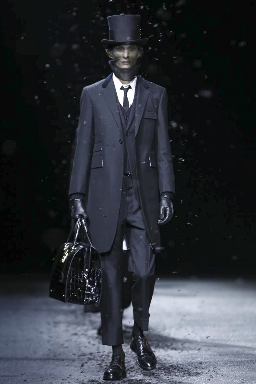 アート・デザイン・音楽 A MAGAZINE #15 THOM BROWNE Thom Browne A/W 15 Menswear | SHOWstudio