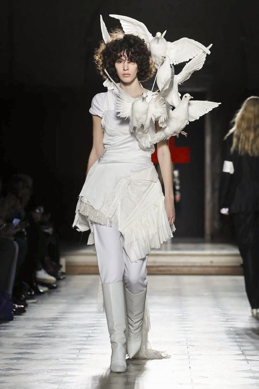 超希少❗️布張り！【A.F. Vandevorst(エーエフヴァンデヴォルスト) A.F.ヴァンデヴォースト(A.F.VANDEVORST)、2010-2011年秋冬