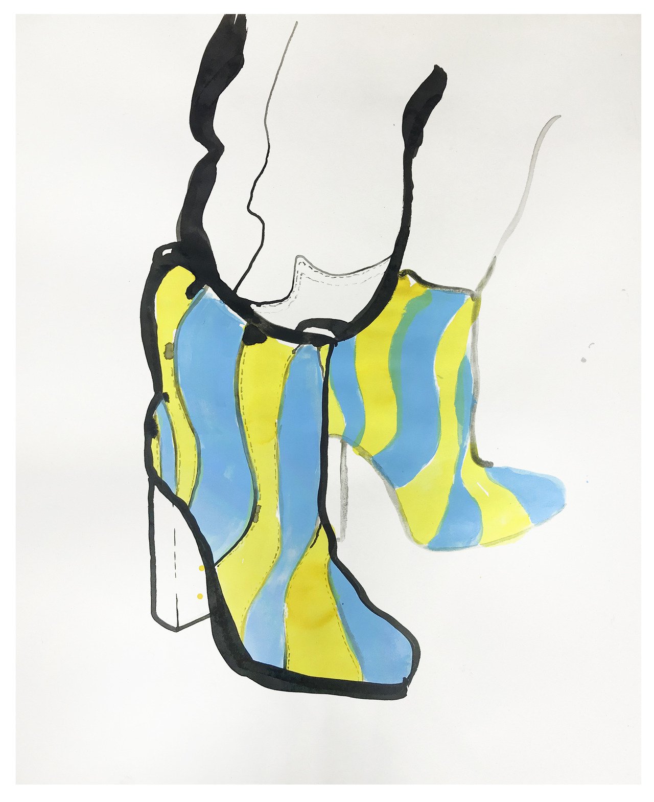 Fashion Illustration Prabal Gurung A W 19 Womenswear