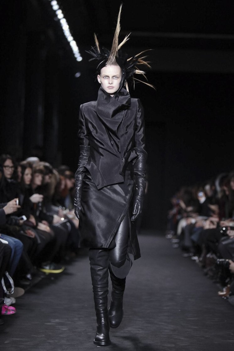 ANN DEMEULEMEESTER 2012SS ローゲージ ベスト XS ANN DEMEULEMEESTER