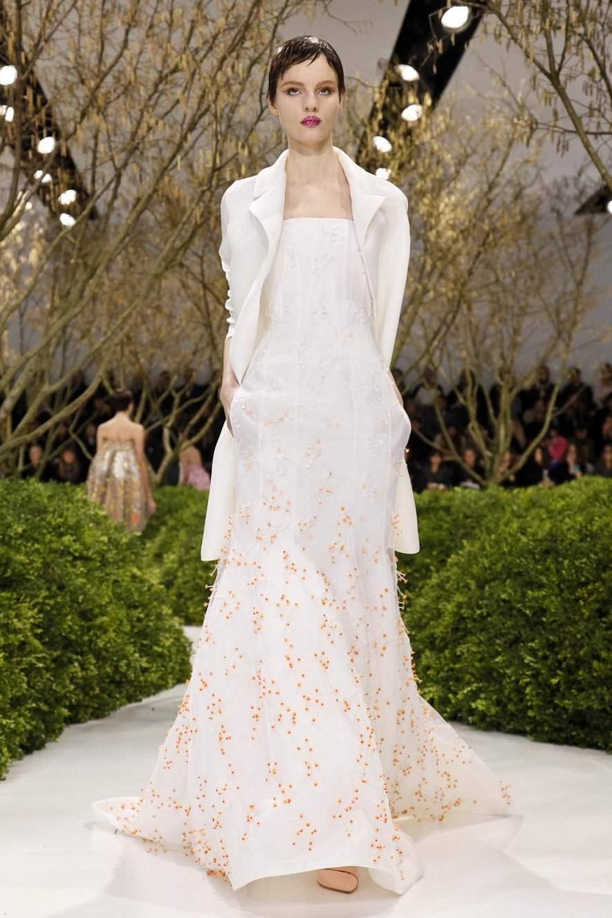 Christian Dior2013-2014ラフシモンズコレクション ドレス OPULENCE VINTAGE