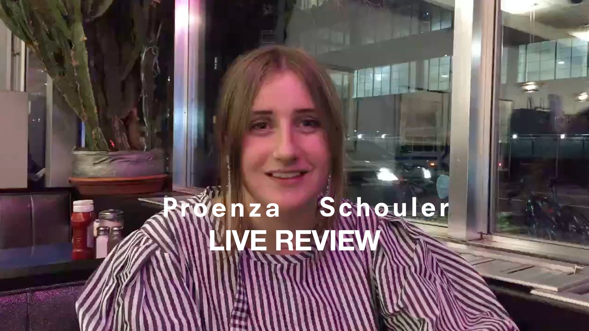 Live Review Proenza Schouler A W 19 Womenswear SHOWstudio