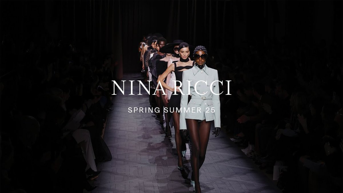 パンツ NINA RICCI SS25 (25PCPA002VI0530 U9000) Press Release: Nina Ricci S/S 25 Womenswear | SHOWstudio
