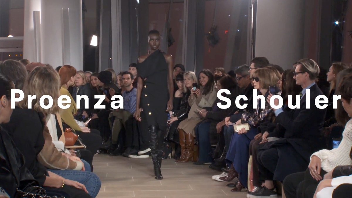 Runway Show Proenza Schouler A W 20 Womenswear SHOWstudio