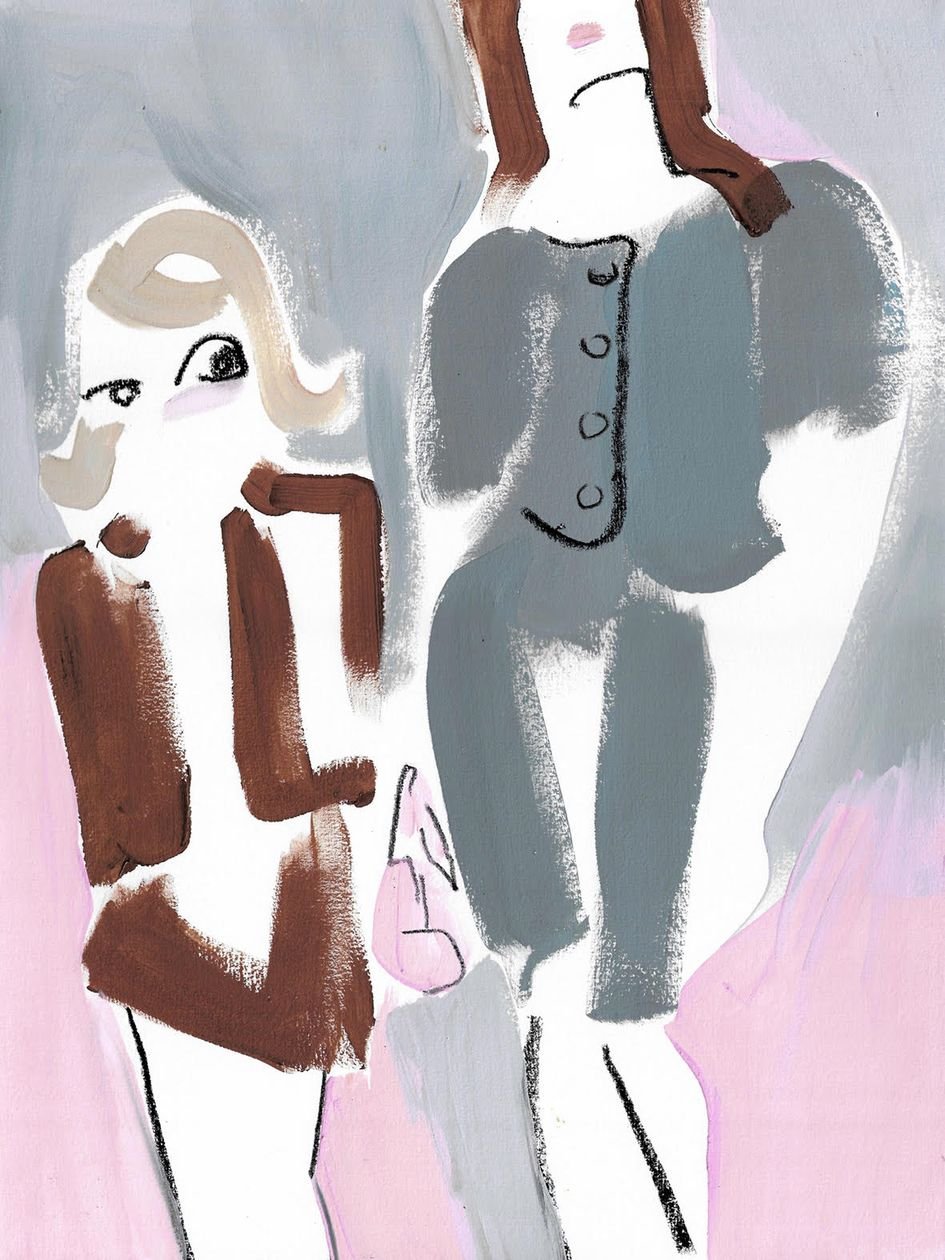 Fashion Illustration: Sandy Liang S/S 25 Womenswear | SHOWstudio